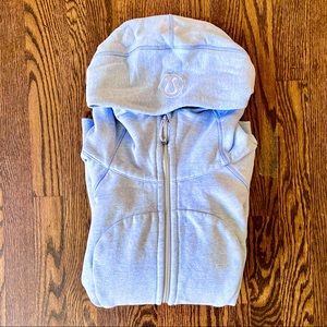 Lululemon Scuba Hoodie Light Blue Periwinkle